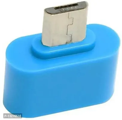 Micro USB OTG Adapter&nbsp;(Pack of 1) - Comaptible with Joystick, PenDrive, Keyboard-111-thumb0