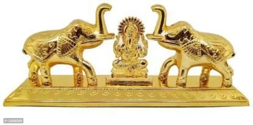 Elephant Roli-Chandan Chawal Akshat Haldi Kumkum Box Chopda for Rakhi Festival_ES31