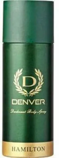 Denver HAMILTON DEOORANT BODY SPRAY 165 ML [ PACK OF 2 ] 330ML Body Spray - For Men  Women&nbsp;&nbsp;(330 ml, Pack of 2)-thumb1