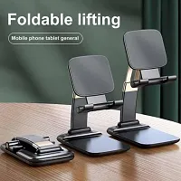 Adjustable Cell Phone Stand, Foldable Portable Phone Stand Phone Holder for Desk, Desktop Tablet Stand-thumb1