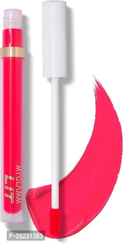 MyGlamm LIT Liquid Matte Lipstick (Breadcrumb, 3 ml)-thumb2