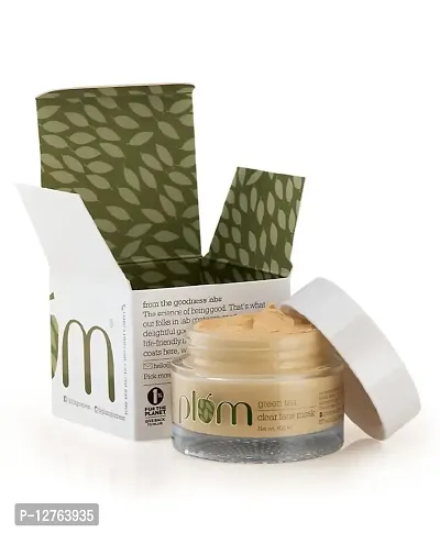 Plum Green Tea Clear Face Mask - 60 gm-thumb0