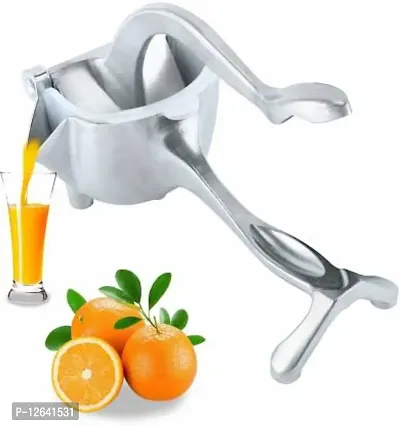 Aluminium Hand Juicer Stainless Steel Manual Fruit Juicer Hand Press Juicer Machine Home Made Orange, Lemon Juice-thumb0