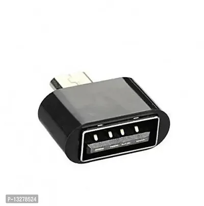 Micro USB OTG Adapter&nbsp;(Pack of 1) - Comaptible with Joystick, PenDrive, Keyboard-119-thumb0