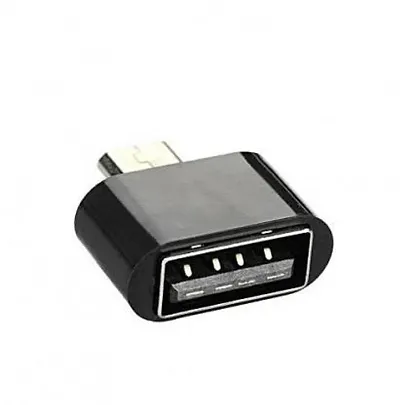 Micro USB OTG Adapter&nbsp;(Pack of 1) - Comaptible with Joystick, PenDrive, Keyboard-119