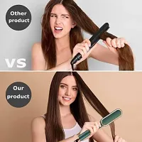 Hair Straightener Comb for Men   Women Hair Styler multicolor Straightener Brush Hair Straightener Brush-thumb1