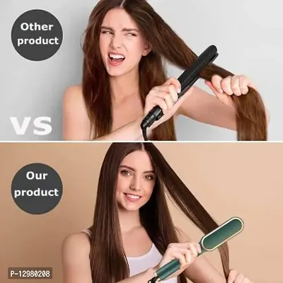 Hair Straightener Comb for Men   Women Hair Styler multicolor Straightener Brush Hair Straightener Brush-thumb2