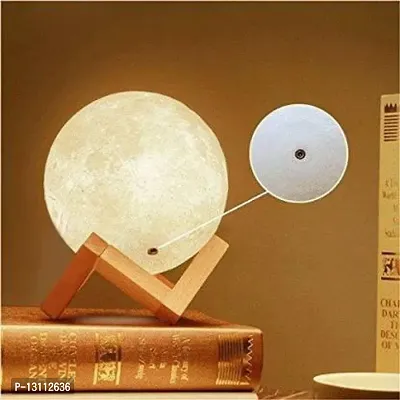 3D Moon Lamp Led Night Light ML98 Night Lamp&nbsp;&nbsp;(15 cm, Multicolor)-thumb2