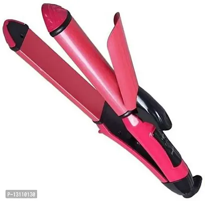 Hair straightener NHC-2009 2 in 1 Hair Straightener Plus Curler Machine_N33-thumb0