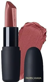 FACES CANADA Weightless Matte Hydrating Lipstick with Almond Oil (Divine Mauve 17, 4.5 g)-thumb1