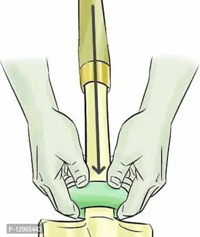 Bat Handle Gripper Cone&nbsp;(Brown, Pack of 1) - Cone For Cricket Bat Grip-thumb3