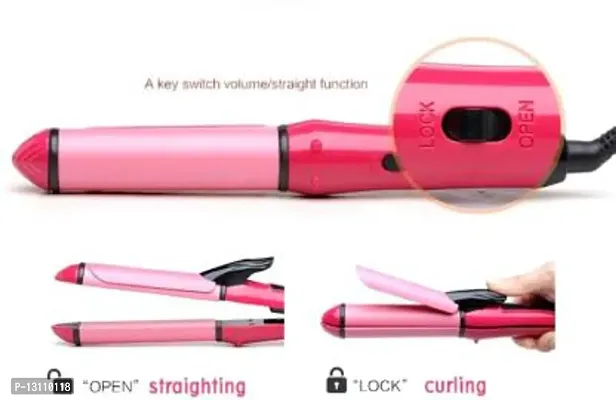 NHC-2009 TWO IN ONE NN-452 Hair Straightener  Curler Hair Straightener_N34-thumb3