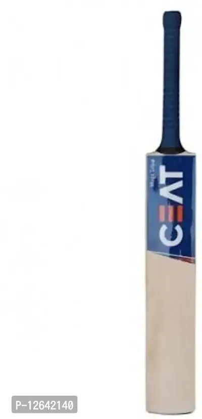 CEAT Bat Poplar Willow Cricket Bat, Size-Full (Suitable For Tennis Ball Only)-thumb0