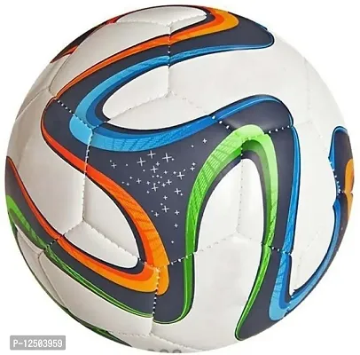 Multicolor Brazuca Football (Size-5) Football - Size: 5 (Pack of 1, Multicolor)-thumb0