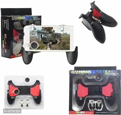5 in 1 Latest Upgraded Gamepad for Mobile Phones for Pubg, Battleground, Freefire (Black, For Android, iOS)-thumb2