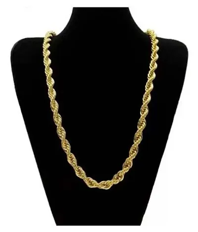 Trendy Designer Alloy Gold Plated Chain