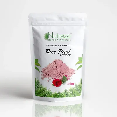 Nutreze Herbs  Naturals Rose Petal Powder Organic for Skin Whitening, Face Pack - 100 gm