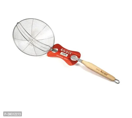 Wire Skimmer With Extra Wooden Handle