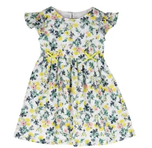 Floral Print Cotton Frocks for Girls