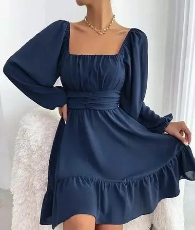 Stylish Four Way Fit And Flare Dress For Women