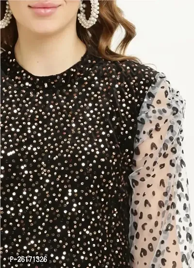 Sequins party wear top-thumb4