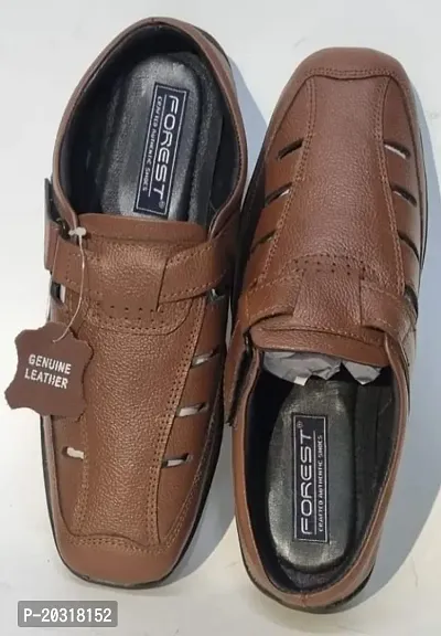 Fancy Leather Sandals For Men