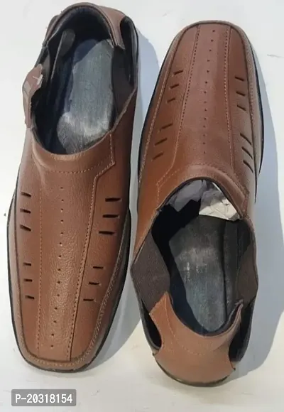 Fancy Leather Sandals For Men-thumb0