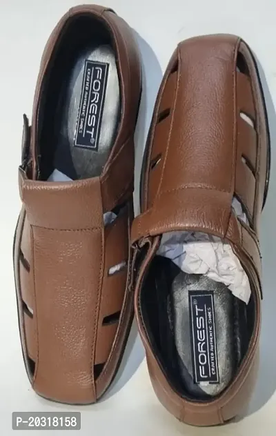 Fancy Leather Sandals For Men-thumb0