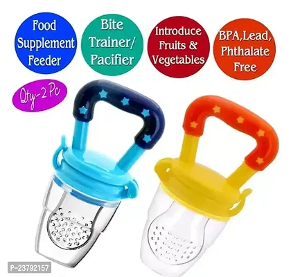 Useful Baby Silicone Fruit Feeder, Pack Of 2