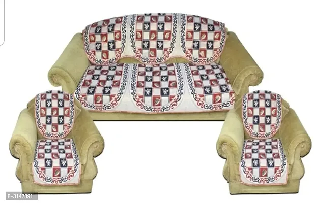 classic printed5 seater sofa covers-thumb0