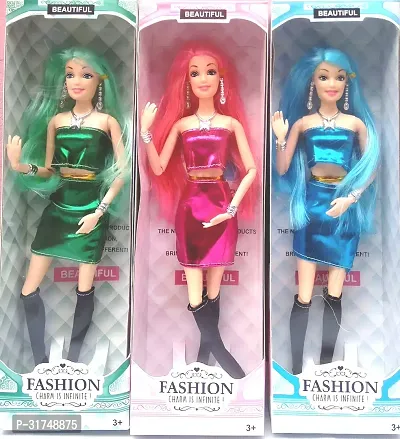 Rainbow High Fashion Dolls for Girls, Multicolor 3 Pcs-thumb0