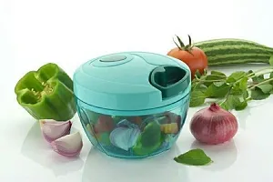 DHYANA MART Multipurpose Manual Vegetable, 450 ML Dry Fruit and Onion Chopper and Quick Cutter Machine for Kitchen-thumb4