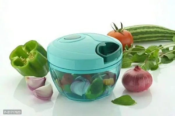 DHYANA MART Multipurpose Manual Vegetable, 450 ML Dry Fruit and Onion Chopper and Quick Cutter Machine for Kitchen-thumb5