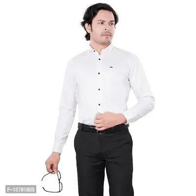 Premium Casual Cotton Full Sleeve Shirt For Men-thumb0