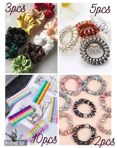 Trendy Fashionable 20 PIeces Hair Accessories for Girls  Women-thumb0