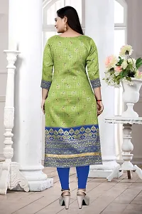 Stylish Silk Jacquard Kurti for Women-thumb1