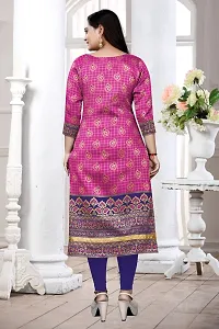 Stylish Silk Jacquard Kurti for Women-thumb1