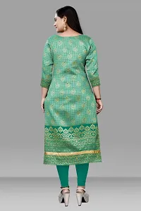 Stylish Silk Jacquard Kurti for Women-thumb1