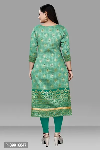 Stylish Silk Jacquard Kurti for Women-thumb2