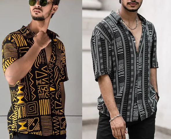 Trendy Festive Prints Shirts For Men