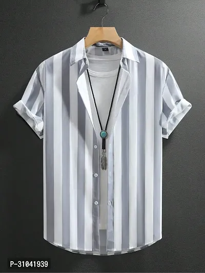 Stylish Multicoloured Cotton Blend Casual Shirt For Men