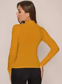 Casual Regular Sleeves Solid Women  Top-thumb1