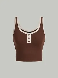 Classic Cotton Blend Solid Tops for Women-thumb1