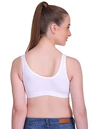 T.T. Women Bra White Beige Pack of 2-thumb2