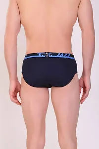 T.T. Men Jazz Brief Solid Pack of 2 Brief Assorted-thumb1