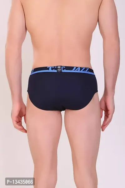 T.T. Men Jazz Brief Solid Pack of 2 Brief Assorted-thumb2