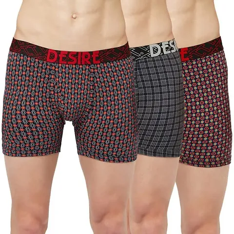 Comfortable 100% combed cotton trunks 