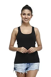 T.T. Womens Desire Cotton Spandex Rib Racer Vest Pack of 3-thumb1