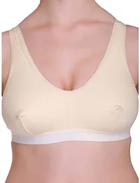 T.T. Women Bra White Beige Pack of 2-thumb4