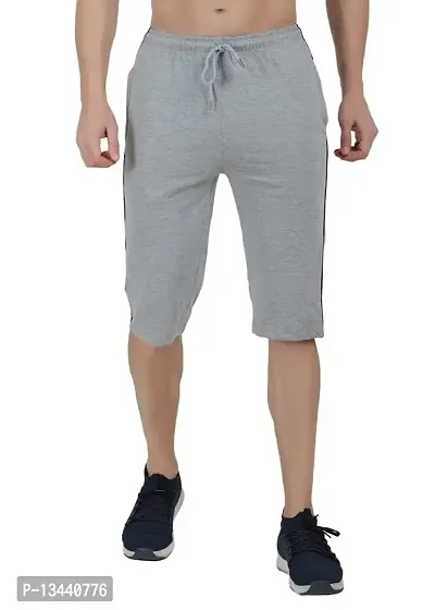T.T. Men's Regular Shorts (TS150_GRY_XL_Grey_XL)